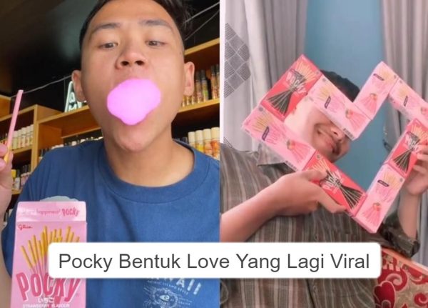 Pocky Bentuk Love Yang Lagi Viral