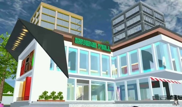 ID Sakura School Simulator Rumah Mewah 5 Lantai