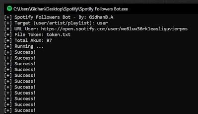 cara menambah followers spotify